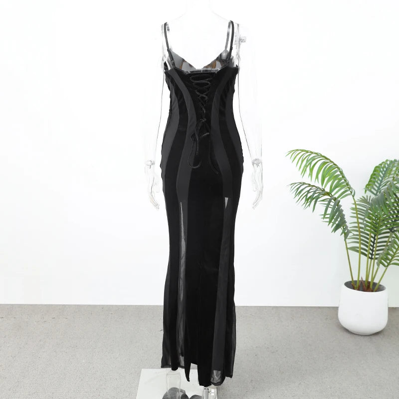 Black Velvet Dress