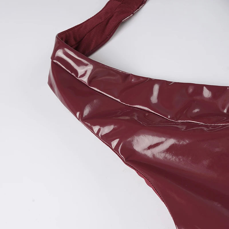Leather Bodycon Dress