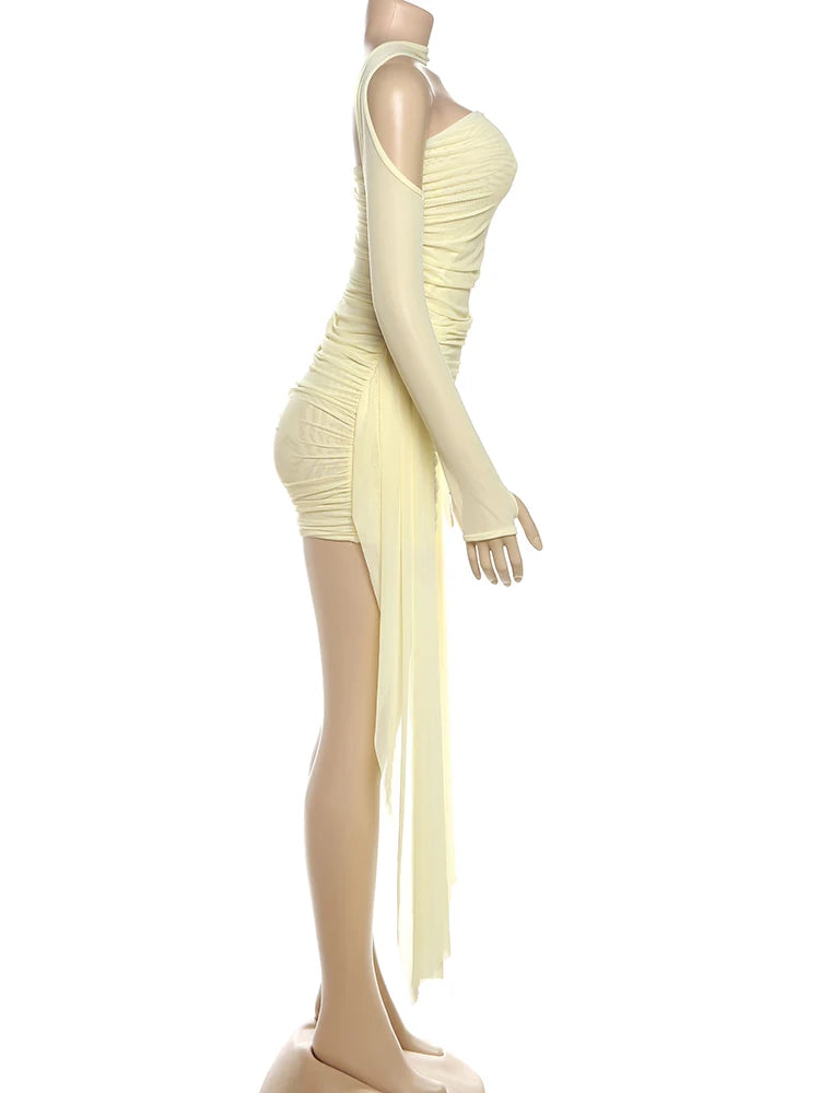 Thin Ribbons Tassel Dress