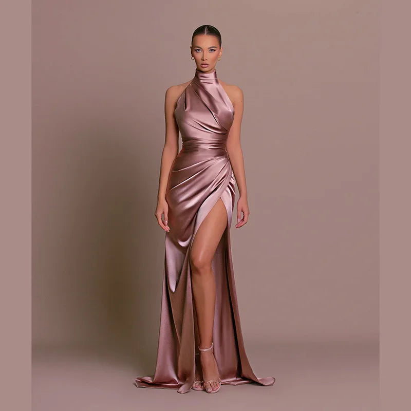 Luxurious Satin Dress