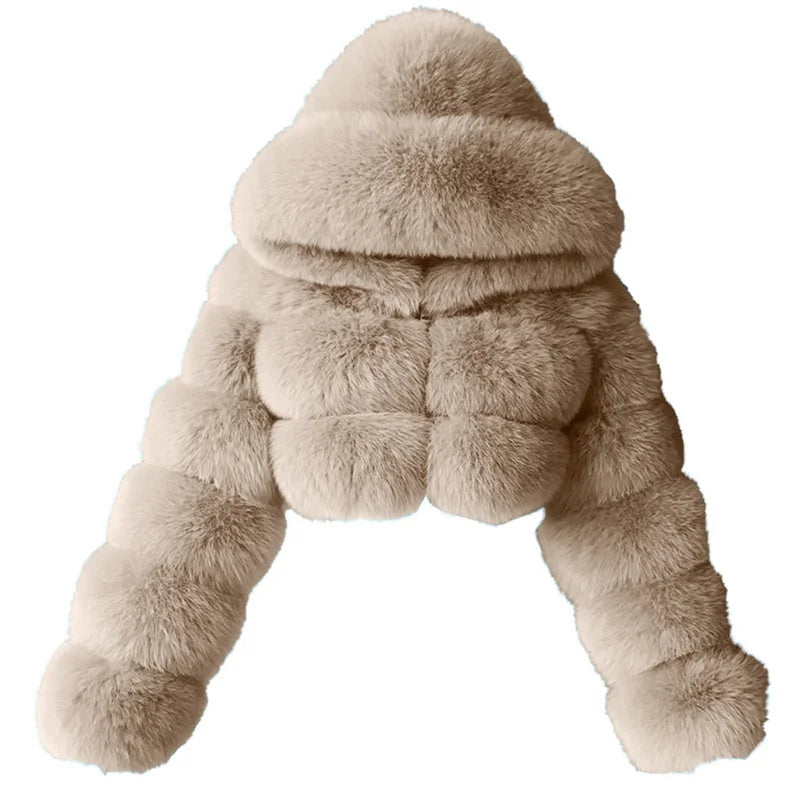 Fashionable Fur Winter Coat