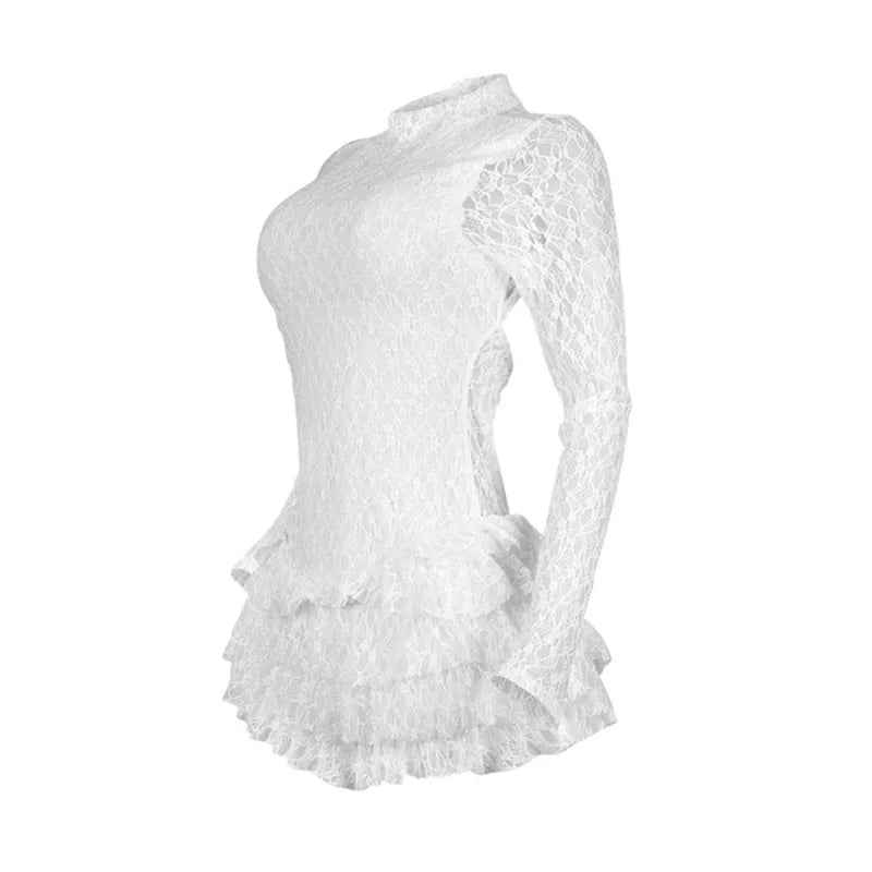 Ruffle Lace Mini Outfit