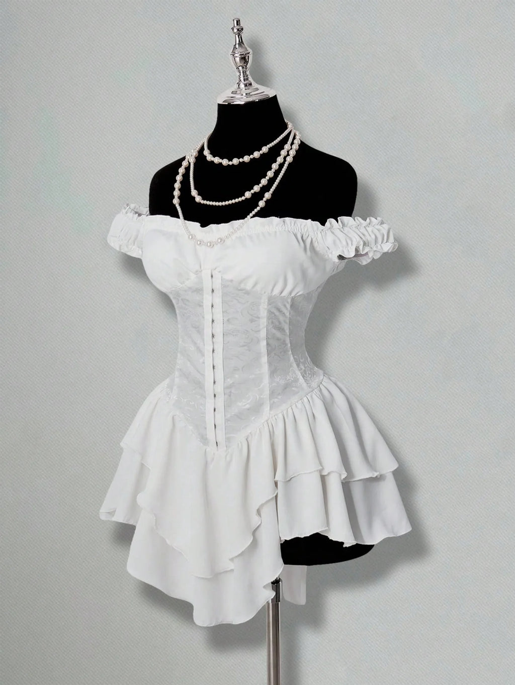 Cute Queen Style Short Dress