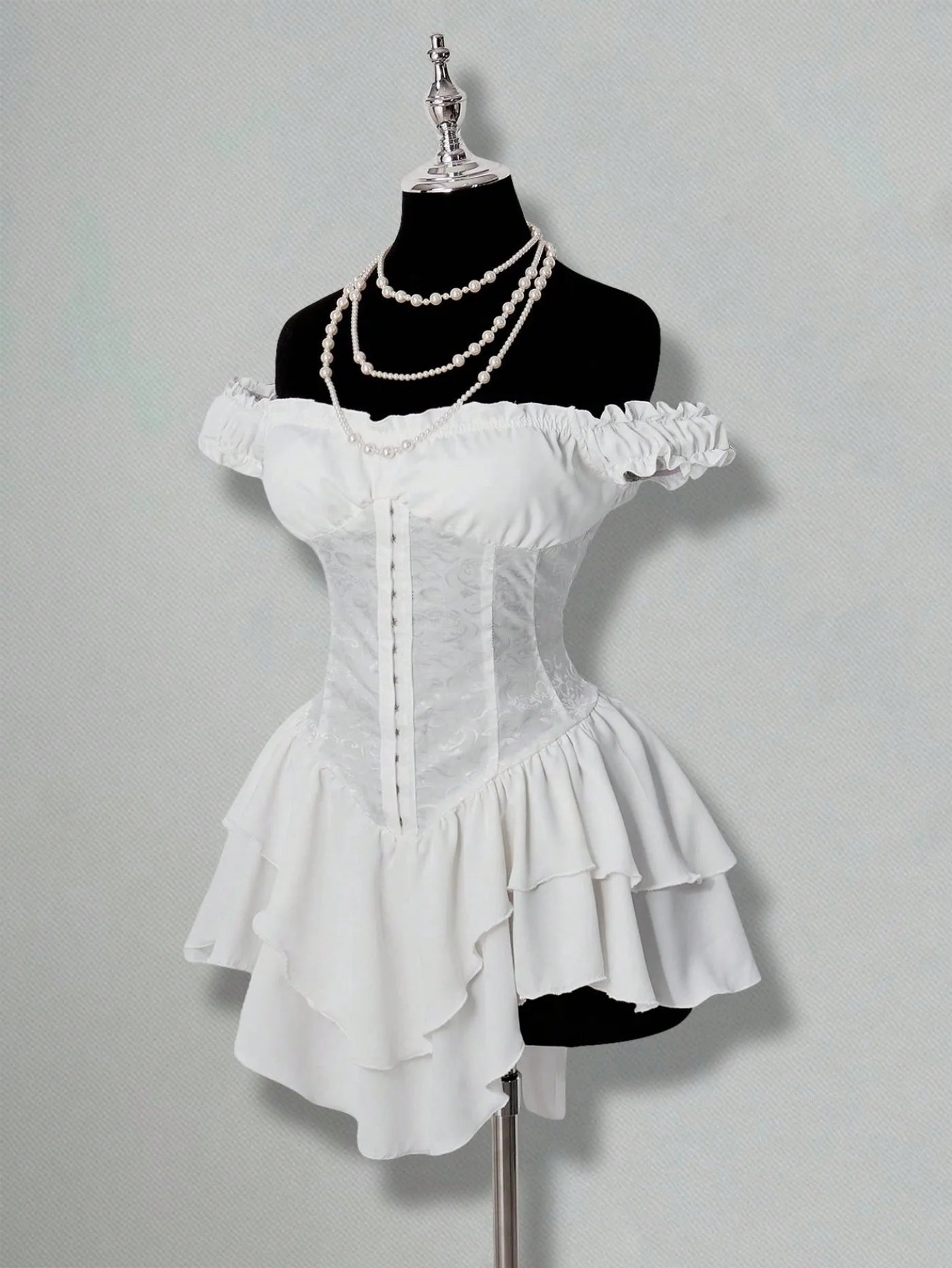 Cute Queen Style Short Dress
